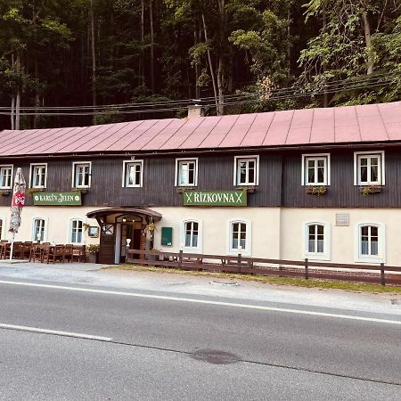 Pod Svatou Annou - Penzion A Rizkovna Horní Maršov Exterior foto