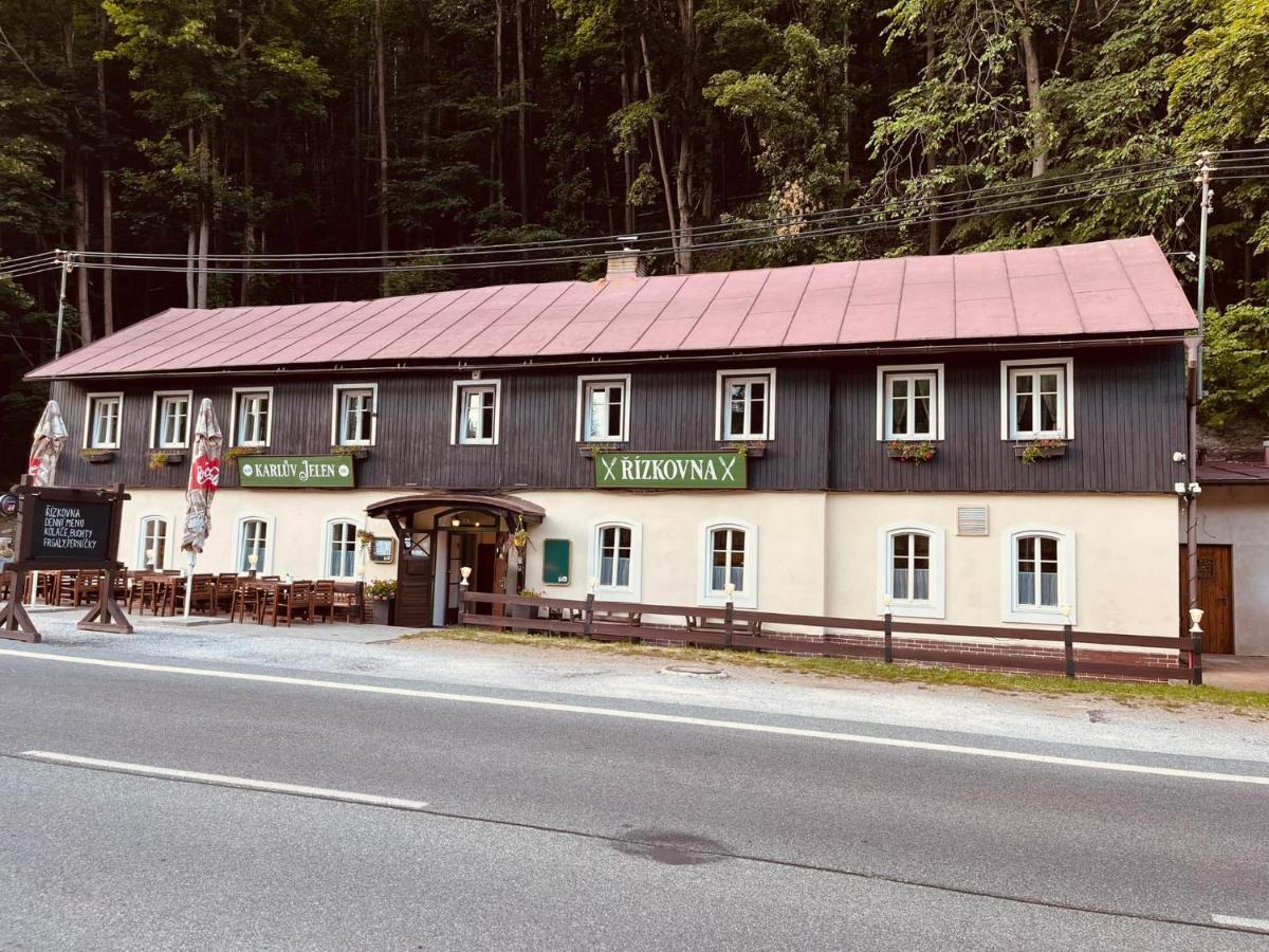 Pod Svatou Annou - Penzion A Rizkovna Horní Maršov Exterior foto